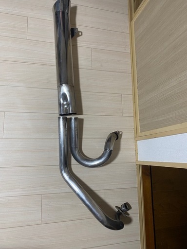 ドラッグスター400 社外マフラー　2in1