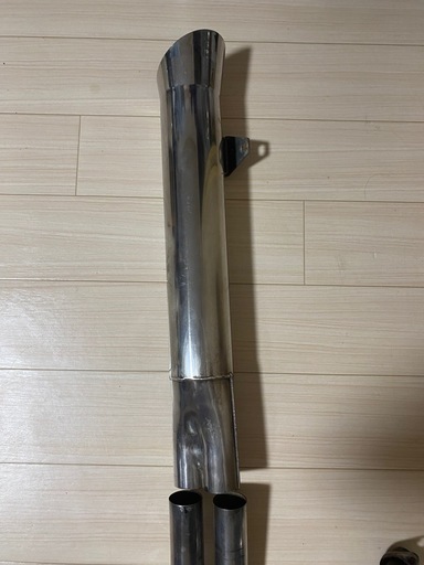 ドラッグスター400 社外マフラー　2in1