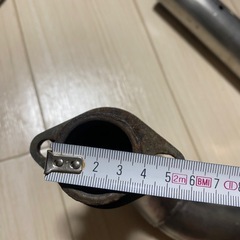 ドラッグスター400 社外マフラー　2in1の画像