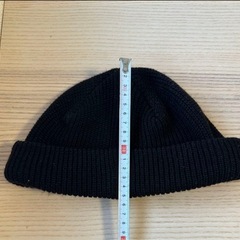 【H&M】ビーニー ニット帽 シンプルデザイン 美品の画像