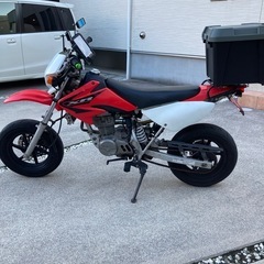 xr50モタード　100cc ヨシムラカーボン、ヨシムラキャブ装備の画像
