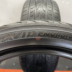 YOKOHAMA AVID ENVigor 245/40R19 19インチ 夏タイヤ 2本 22年製 バリ溝 アルファード ヴェルファイア ベンツ/CLSクラス等　(STI041) の画像