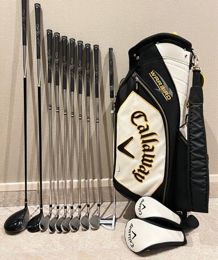 【おまけ付】Callaway WARBIRD ゴルフクラブセット メンズ 10本