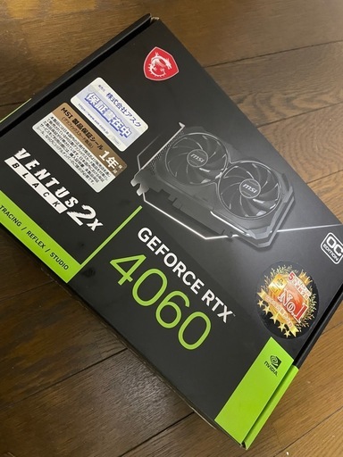 PCパーツ RTX4060
