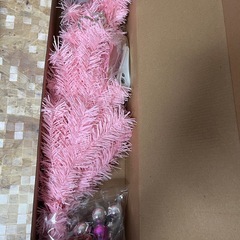 (ご購入者様決定済
)【未使用品】ハローキティ クリスマスツリー ピンクの画像