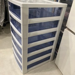 プラスチックケース　収納ケース引き出し棚透明クリアの画像