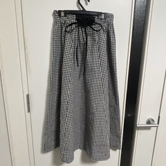 OLIVE des OLIVEのギンガム柄スカートです☺️の画像