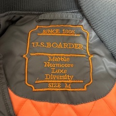 U.S.BOARDER MA-1 フライトジャケットの画像