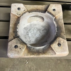 【非売品】JINRO 卓上七輪セット／木製フタ付き（レトロ・希少）の画像
