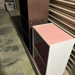 カラーボックス2つの画像