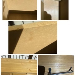 ✨完売品✨　salut!サリュ　WEB限定アイアンウッド5ドロワーマルチラックの画像