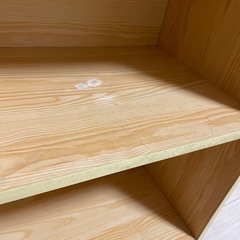 収納ボックス　3段　　木　ウッドの画像
