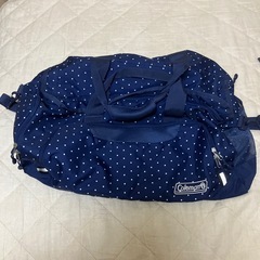 コールマン　ボストンバッグ　リュックをセットで。修学旅行や宿泊学習童にも。の画像