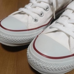 コンバース オールスター キャンバス オプティカルホワイトの画像