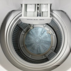 72○送料設置無料　23年製　アクア洗濯機　7㌔　冷蔵庫　安いの画像