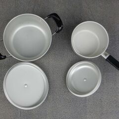アルミ両手鍋・アルミ片手鍋（中古）の画像