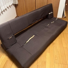 ソファベッド(カバー2枚つき)の画像