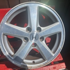 HONDA 純正ホイール　 PCD114 5H 16インチ　6.5J インスパイア装着　タイヤサイズ　205/60 16 中古　小傷・汚れ有り　歪みなしの画像