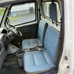 総額18.0万円★4WD★Tベル交換済★5MT★平成11年式 三菱ミニキャブトラック 4WD(U62T)12.5万キロ 車検令和9年9月ホワイトの画像