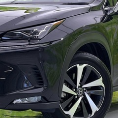 極美品　LEXUS レクサスNX純正アルミホイール　18×7.5J +35 PCD114.3 5H スタッドレス　ブリザックDM-V3 225/60R18 4本の画像