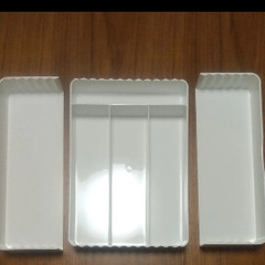 NITORI 整理トレー 2つ 中古の画像