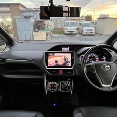 トヨタ エスクァイヤ 1.8ハイブリットGi アルパイン10型ナビ TV 後席12.8型フリップダウンモニター Bカメラ ビルトインETC ドラレコ 両側電動スライドドアの画像