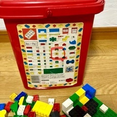 LEGO赤バケツの画像