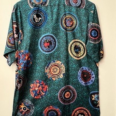 Paul Smith ポールスミス　半袖柄シャツ S の画像