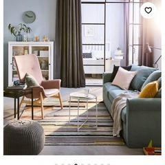 IKEA トレイテーブル ホワイトの画像