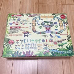 恐竜 レール おもちゃ 線路 男の子の画像
