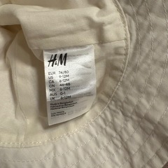 H&M ベビー　帽子　の画像