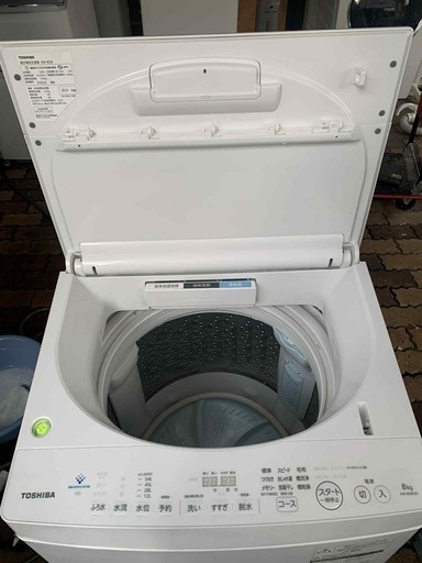 洗濯機(TOSHIBA 2019年製　8kg)

