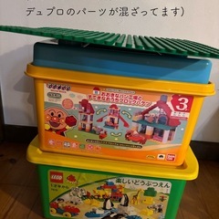 レゴデュプロとブロックラボのアンパンマンセットの画像