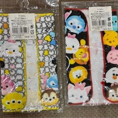 【新品未使用】ディズニーツムツムミニタオル2枚の画像
