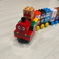 アンパンマンブロック　SLマンの画像