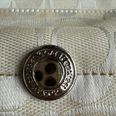 Coach コーチ ショルダーバッグ ホワイトの画像