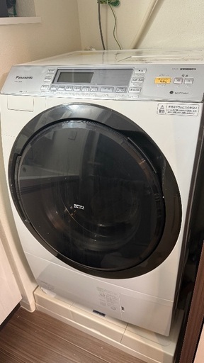 NA-VX7800L-W ドラム式洗濯乾燥機 VXシリーズ クリスタルホワイト [洗濯10.0kg /乾燥6.0kg /ヒートポンプ乾燥 /左開き]