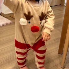 クリスマス　トナカイコス　子供用の画像