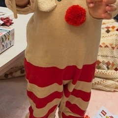 クリスマス　トナカイコス　子供用の画像