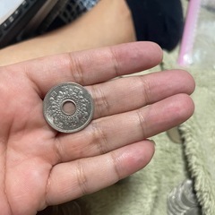 古い硬貨 50円玉の画像