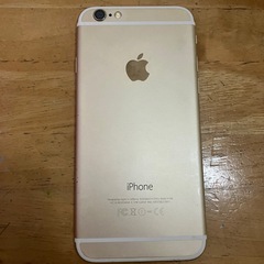 Apple iPhone 6 ゴールド 64GBの画像