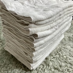 在庫切れ中(予約可)【A品】 フェイスタオルウエス 50枚 白色の画像