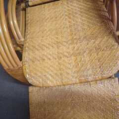 リクライニングラタン座椅子の画像