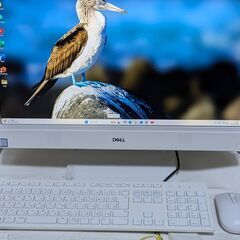 🎃一体型PC🌟大画面🌟DELL🌟Inspiron3277🌟白🌟Corei3第7🌟Win11🌟Office2021🌟すぐに使えるSET🌟25H2適用の画像