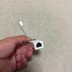 lightning用  イーサネット アダプターの画像