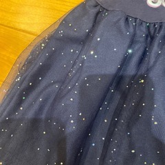 98/104 H&M エルサワンピースの画像