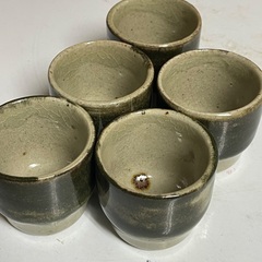 【中古品】おちょこ　5個の画像