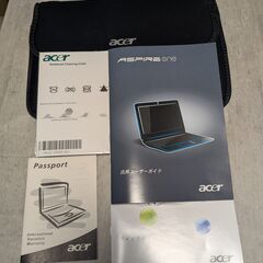 ［条件付き：差し上げます］ Acer ASPIRE ONE happy 一式 の画像