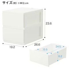 Nインボックス たて型ハーフ 2段と3段セットの画像