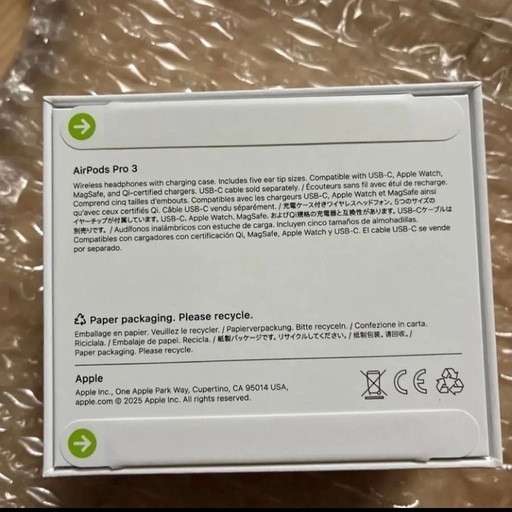 携帯電話/スマホ AirPods pro3